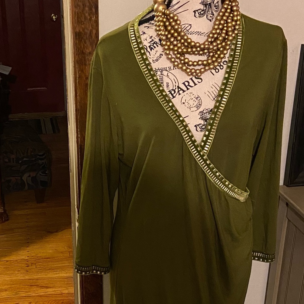 Olive Green XL dress